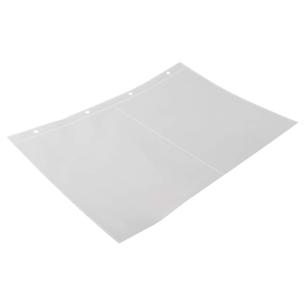 10pcs Binder Sleeves 110G Binder Sleeves Photo Album Binder