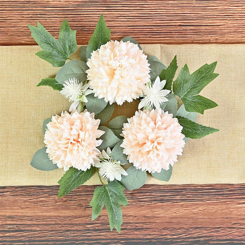 Artificial Rose Candlestick Wreath Garland Wedding Ball Decorations Ornament Party Supplies