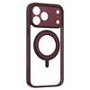 Case for iPhone 17 Pro Max - TPU+PC, Wine, With Stand