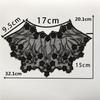 Black And White Organza Embroidery Collar Lace Mesh Lace Diy Sewing Decoration With Clothing Accessories