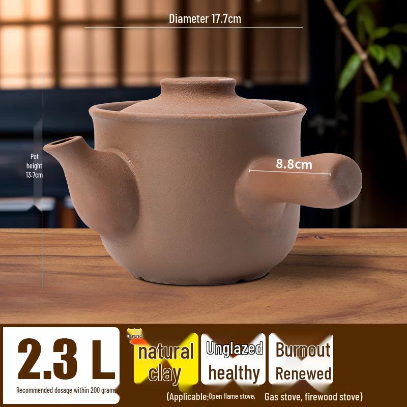 Traditional Chinese Medicine Clay Pot