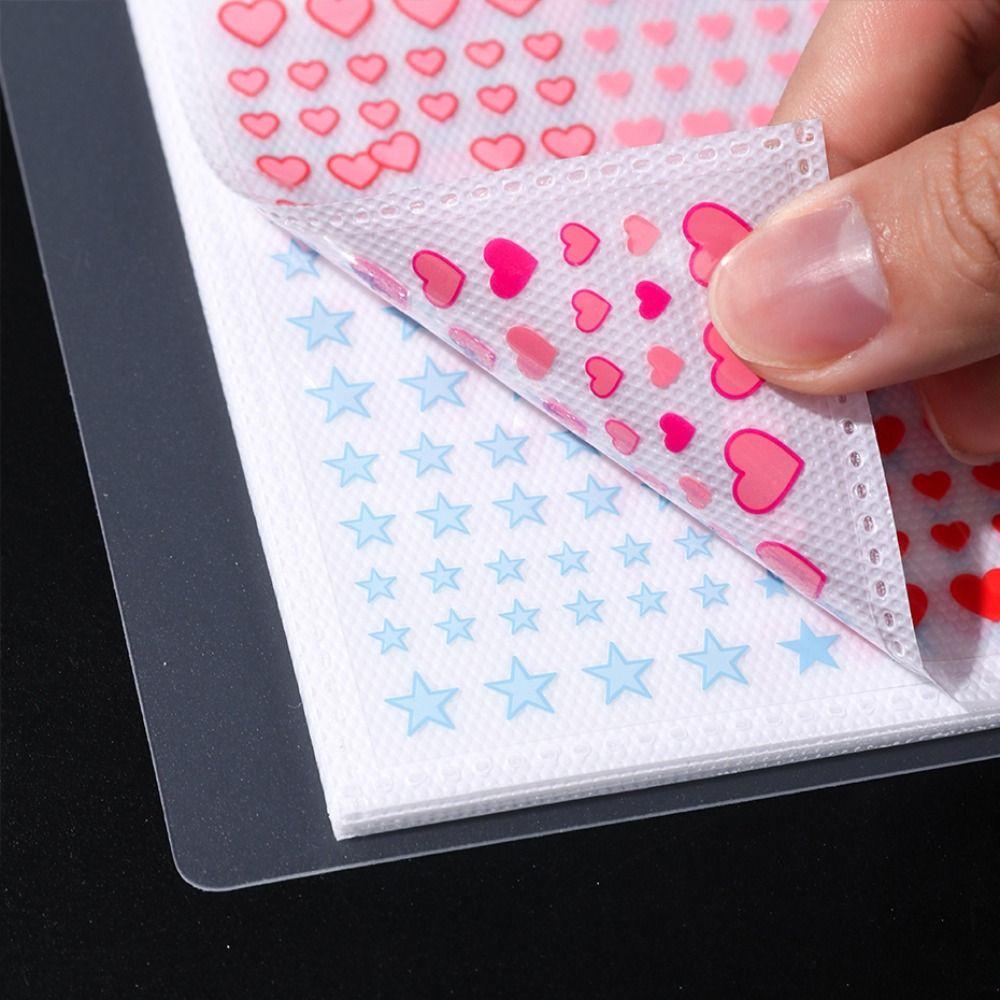 80 Fächer Leeres Nagelsticker-Organizer-Buch Doppelseitige Nutzung Große Kapazität Nagellsticker-Aufbewahrungsbox Nagellsticker Fotoalbum