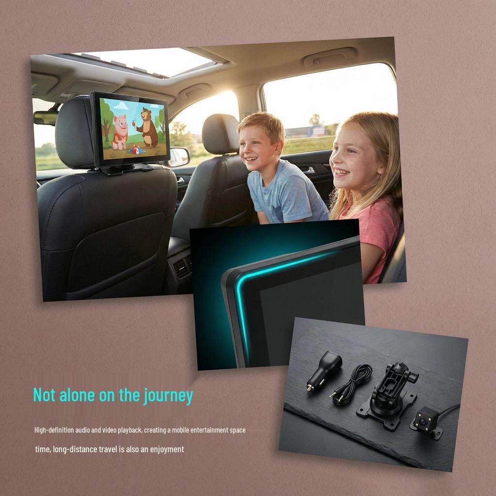 9" Portable Wireless Carplay Navigator with HD Reversing Camera