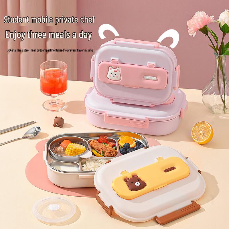 Boîte à lunch Bento compartimentée ZISIZ pour enfants