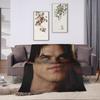 Ian Somerhalder Blankets Fleece Autumn/Winter Damon Salvatore Cat Multi-function Warm Throw Blanket for Bed Car Bedspreads