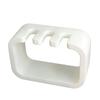 Electric Toothbrush Head Wall Mount Holder with 3 Slots Efficient Fast Drying For Bathroom Countertop Organization