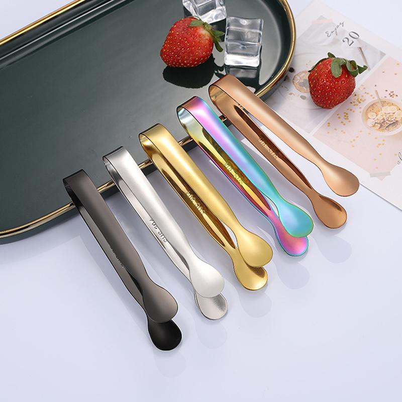 Kitchen Bbq Tongs Multiple Styles Cake Clip Stainless Steel Food Steak Clamp Kitchenware Accessories Home Cooking Utensils