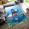 Minecraft Floor Mat Suitable for Dormitory Foyer Playrooms Dining Room Antislip Carpet Office home decor Luxury Gift for Birthday, Christmas, Wedding