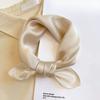 Nature Silk Neck Scarves Lady Foulard Lovely Strawberry Print Real Silk Square Scarf for Women Bag Ribbon Hairband Kerchief