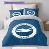 Σετ Κλινοσκεπασμάτων Μοτίβο Brighton & Hove Albion, Σετ Παπλώματος Κάλυμμα Παπλώματος Μαξιλαροθήκη Οικιακό Δώρο Γενεθλίων(1 * παπλωματοθήκη + 2 * μαξιλαροθήκη, χωρίς πυρήνα)