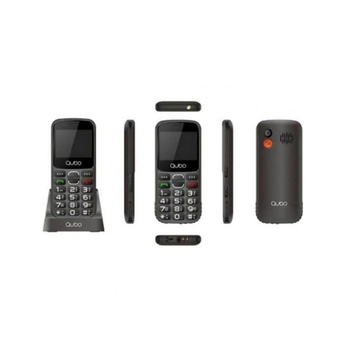 Téléphone mobile - QUBO - Qubo X-230BKC - 4G - Dual SIM - Écran 2.31 pouces