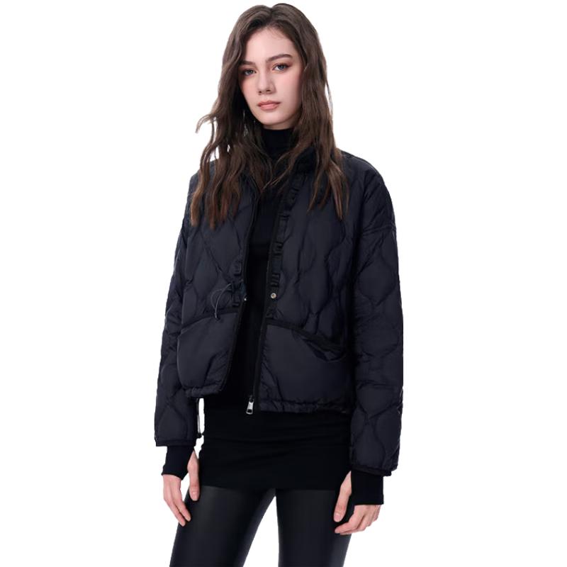 

Jin Yujie 2025 Autumn Women s Short Stand Collar Lightweight 90% Duck Down Jacket Y25801069 L