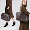 Women's Soft Cowhide Underarm Bag Ladies Cow Genuine Leather Shoulder Bags Female Portable Retro Casual Luxury Designer Handbags