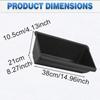 Front Under Seat Storage Box For Tesla Model Y Juniper 2025-2026 Under Seat Organizer Bin Backseat Bag Trash Tray Accessories
