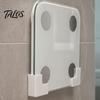 Weight Scale Storage Rack, Wall-Mounted Space-Saving Organizer, Adjustable Self Adhesive Scale Bracket, for Bathroom Gym Closet Laundry