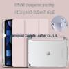 iPad 11 Protective Case with Pen Holder - Fits 6th Gen, 7th Gen, 10.2" Airbag, Pro 12.9" Models, Transparent Cover
