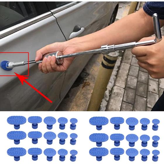 Car Dent Repair Puller Tabs, Dent Pull Glue Tabs, 30Pcs Paintless Repair Kits Puller Glue Tabs Puller Tabs Dent Suction Cup