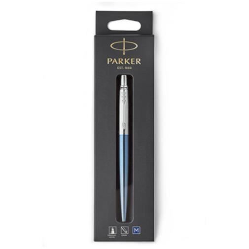 Parker stylo à bille Jotter13 cm acier bleu clair