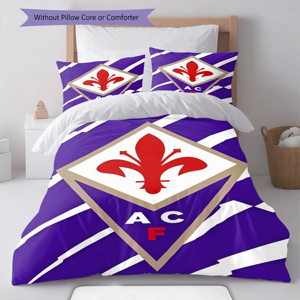 ACF Fiorentina Bedding Quilt Set Quilt Cover Pillowcase Home Decoration Birthday Gift (1 * Duvet Cover + 2 * Pillowcase, Without Core)