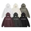 Unisex Oversized Hooded Sweatshirt With Letter Print Casual Streetwear Pullover Fall