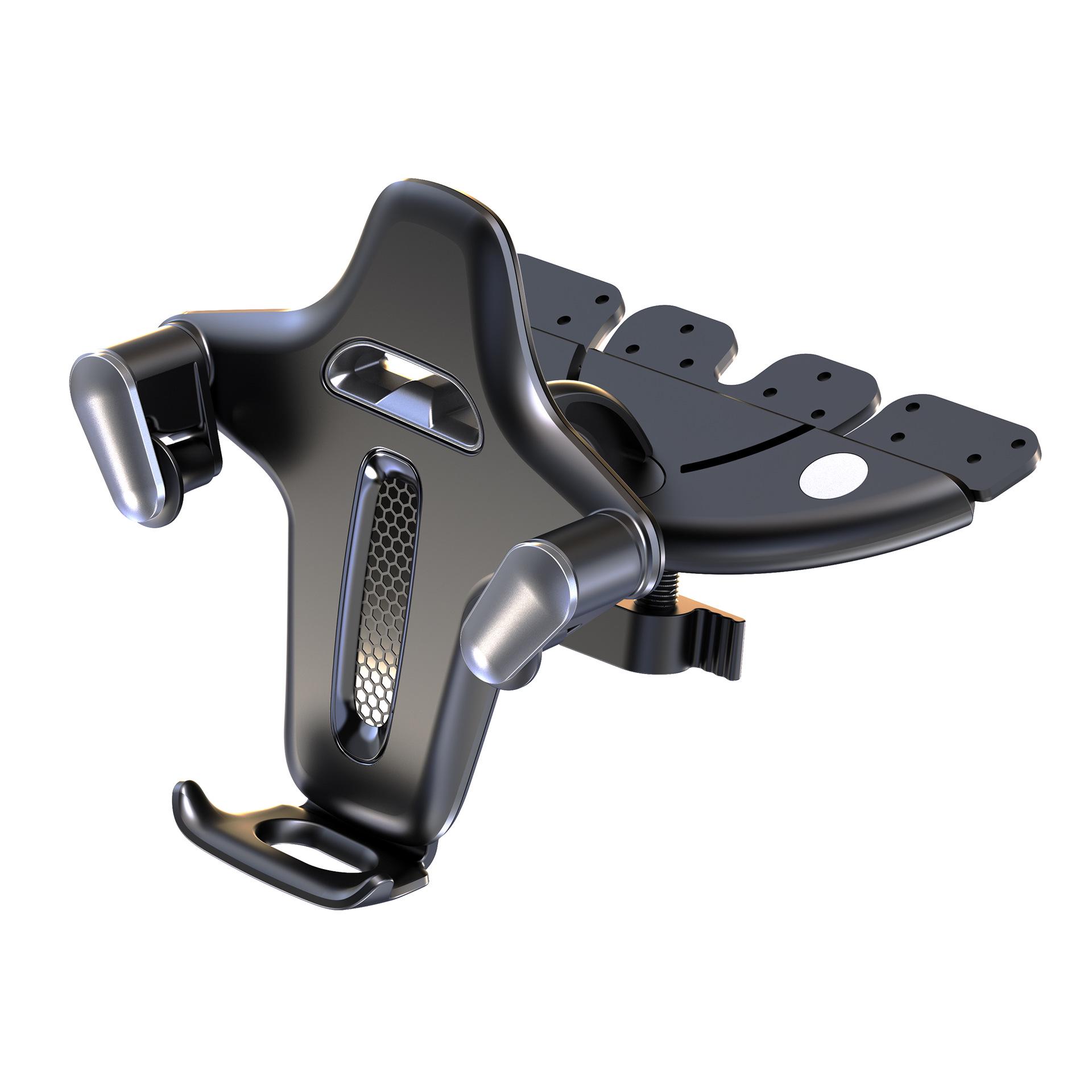 

Universal Car CD Slot Phone Holder for Navigation срібний