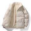 Trendy Winter Clothing Men's Parkas Wool Warm Coat Windproof Thick Coat Stand Collar Color Men's Coat