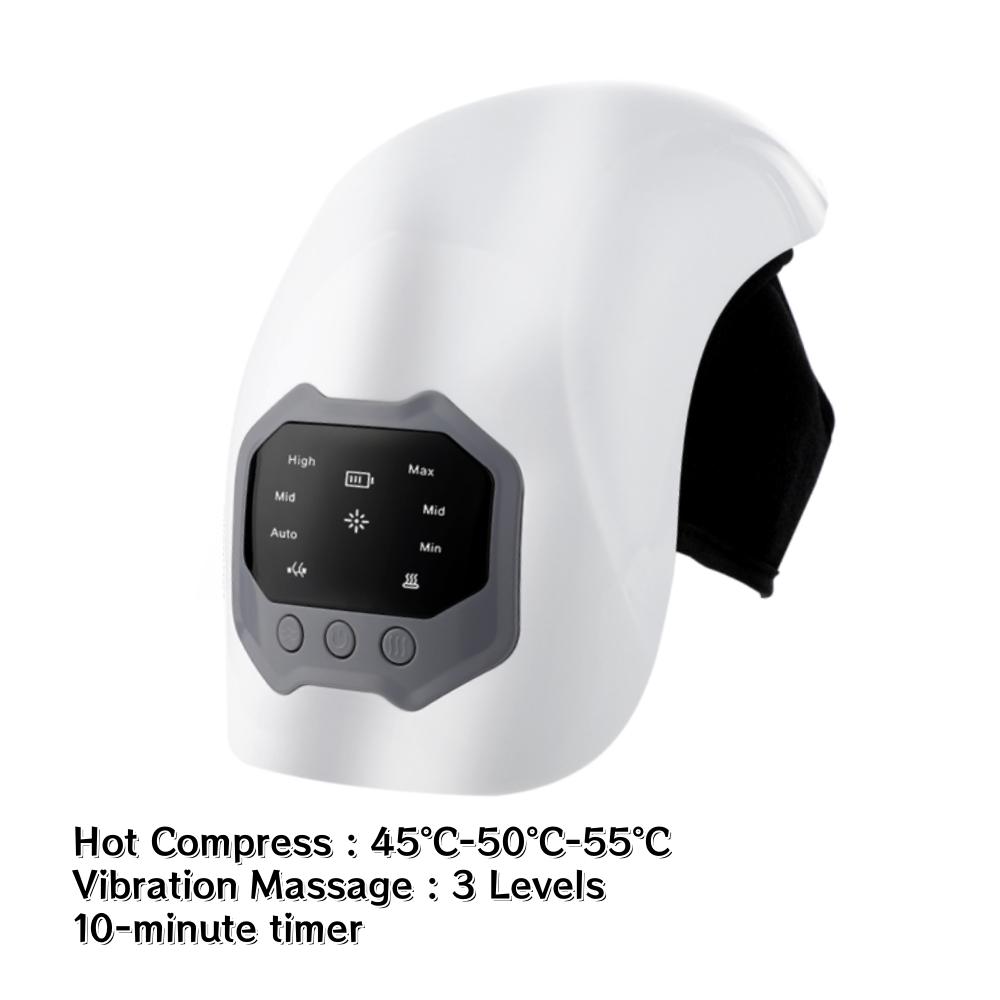 Electric Knee Massager for Joint Infrared Hot Compress Physiotherapy Orthopedic Knee Pad Rechargeable Muscle Relaxation Machine