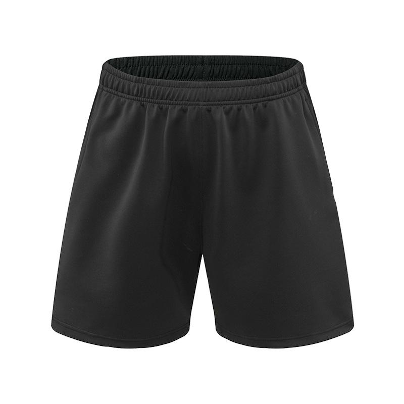 

Мужские быстросохнущие летние шорты для бега - фитнес-тренировки и повседневная носка S чёрный