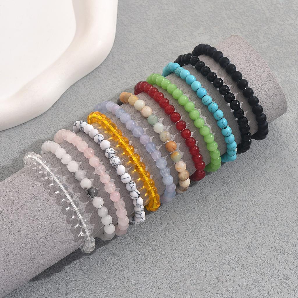 Fashion bracelet set Personalized natural stone high-end design bracelet jewelry