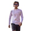 Mens Quick-Dry UV Protection Rash Guard Long Sleeve Swimwear Surfing Diving Swimming