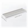 Double Tier Draining Tray Hollow Draining Tableware  Tray Drain Holder  Tableware Drying