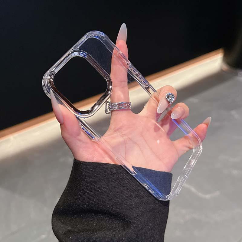 OnePlus Ace 5 Electroplated Case: Transparent, Anti-Fall, Simple Design for NORD 4