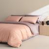 100% Cotton Long-Staple Sateen Bedding Set Luxury Soft Bed Sheets Duvet Cover