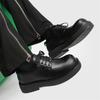Fashion 2024 New Lace up Men Casual Leather Shoes Outdoor Antiskid Thick Bottom Shoes High Quality Men Classic Casual Work Oxford Shoes