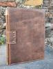 Personalized Faux Leather Refillable Journal: Rustic Travel Diary