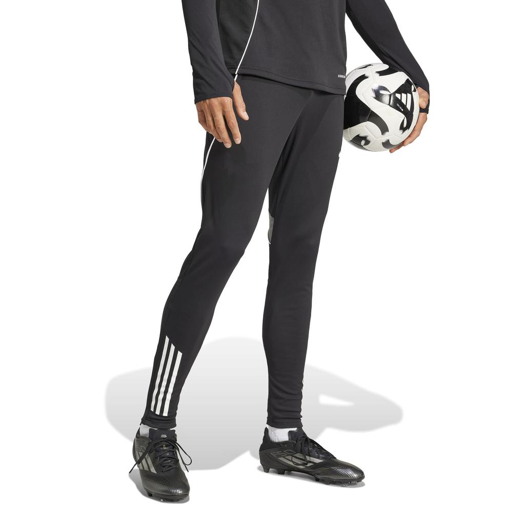 Adidas Tiro 25 Competition Training Soccer Jersey Grey Size L Men's Pants, Bottoms, JSK21, Black/Team (IW0415),