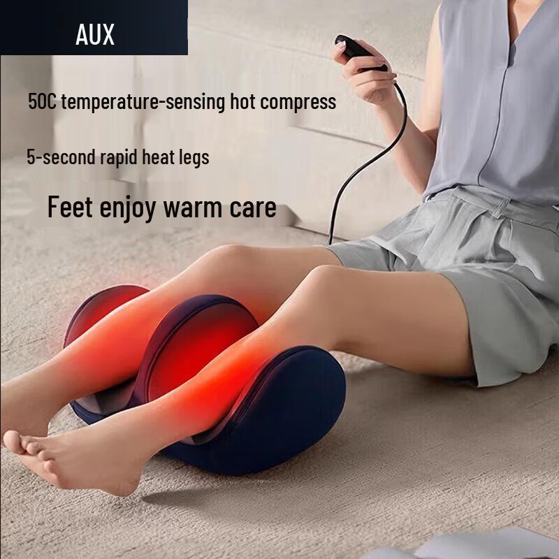 Aux Multifunction Foot and Leg Massager with Heat and Kneading