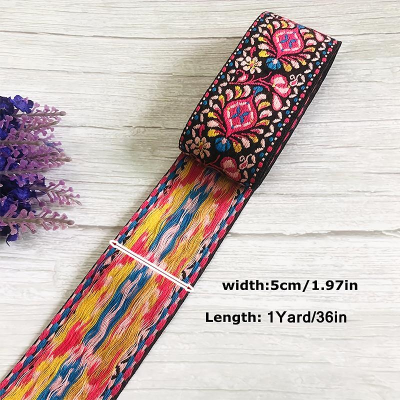 5cmx1Yard Sewing Accessories Curtain Decor DIY Materials Bohemian Style Garment Accessories Luxury Multiple Colors