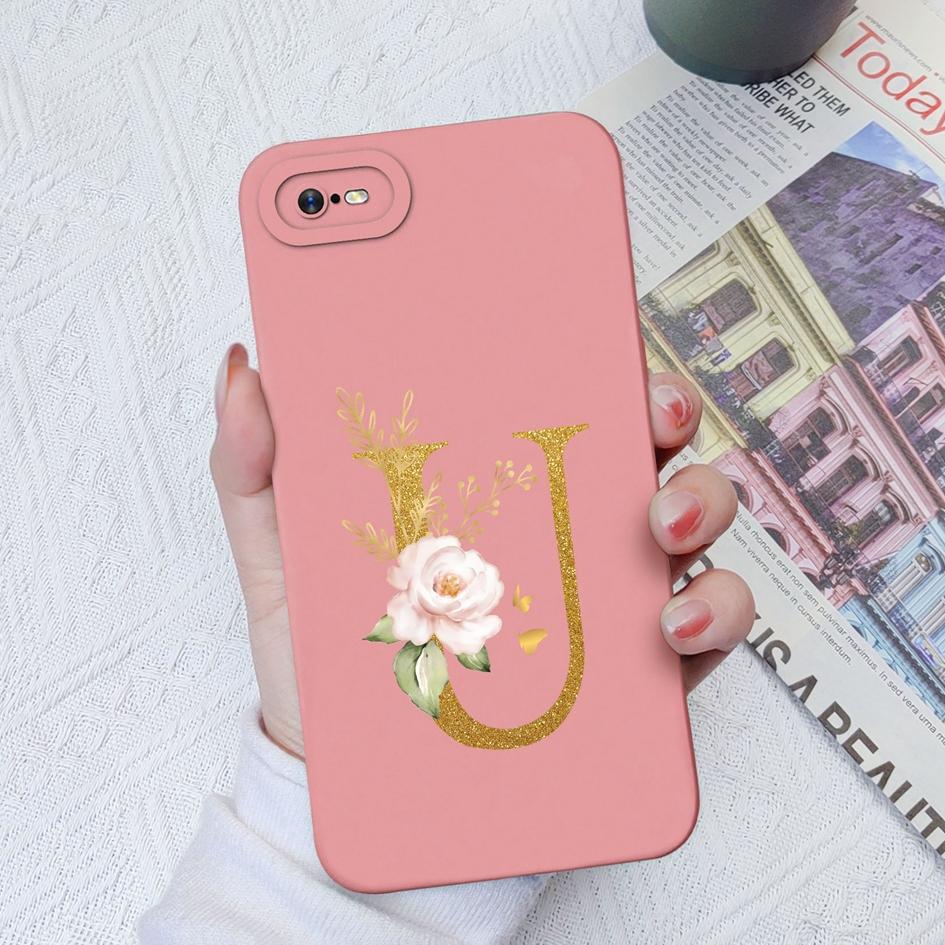 Für OPPO Realme C11 C12 C15 C33 C17 C35 C20 C30 Fall Luxus Schutzhülle Platz Flüssiges Silikon Weiche TPU Blume buchstaben Für Realme Funda Coque Stoßstange