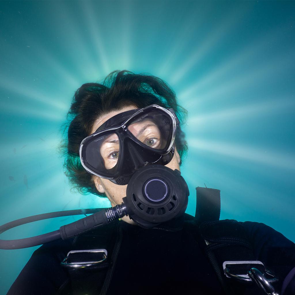 EXP VISION-Dykmask för vuxna, Anti-im Dykmask, Anti-läck Härdat glas, Simglasögon med Nässkydd, Snorkling