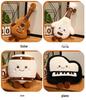 Brinquedo de Pelúcia de Instrumento Musical: Boneco Travesseiro de Zhongruan, Suona, Erhu, Guzheng, Piano Presente de Aniversário