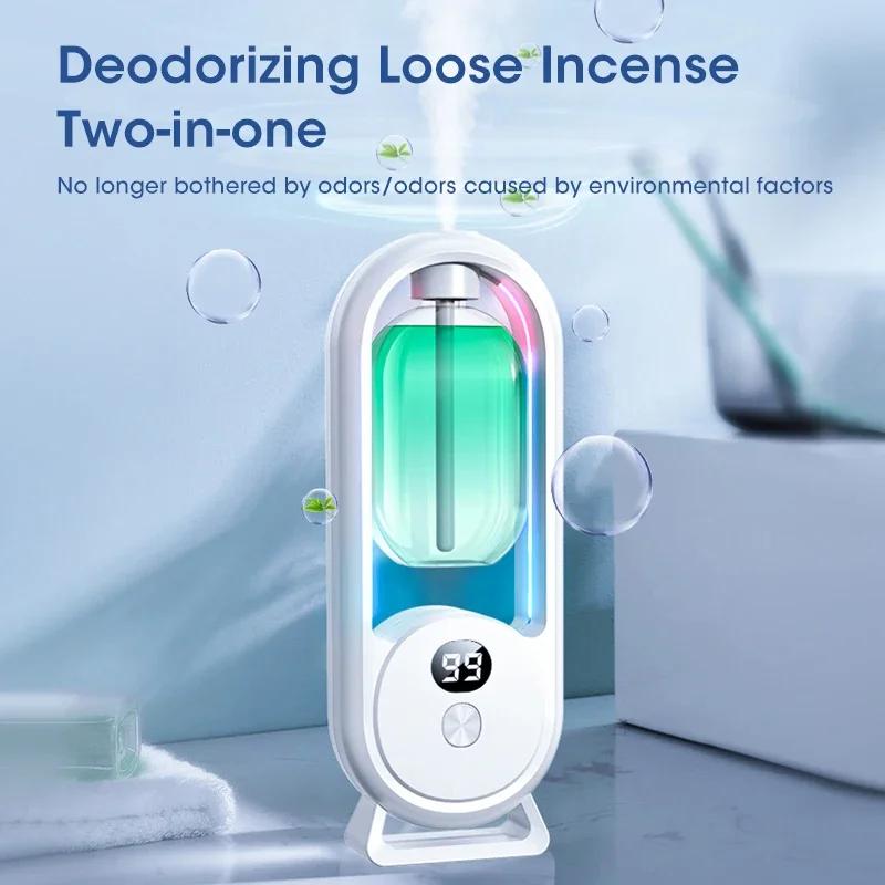 USB Smart Aromatherapy Machine Electric Air Freshener Purifier Automatic Sprayer 50ml Essential Oil Perfume Diffuser Home Toilet