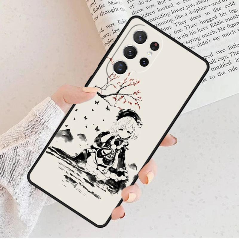 Qiqi Klee Genshin Impact Phone Case For Samsung Galaxy S25 S23 S30 S8 S21 S20 FE S24 S22 Note 10 20 Plus lite Ultra