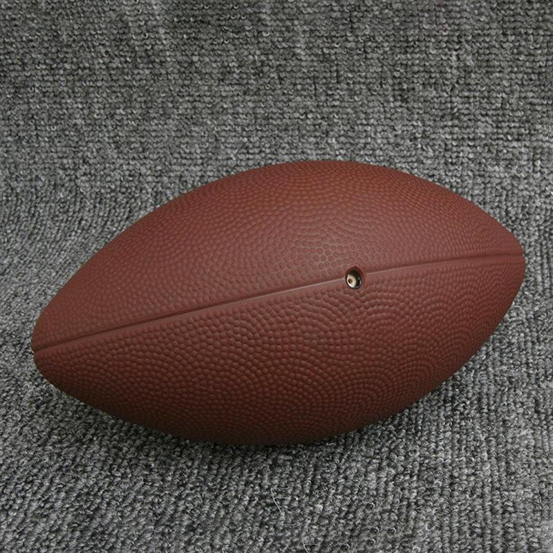 Size 3 Eco-Friendly Leather American Football for Kids - Non-Toxic, Inflatable, Wear-Resistant, Non-Slip, Ideal for Kindergarten Teaching.