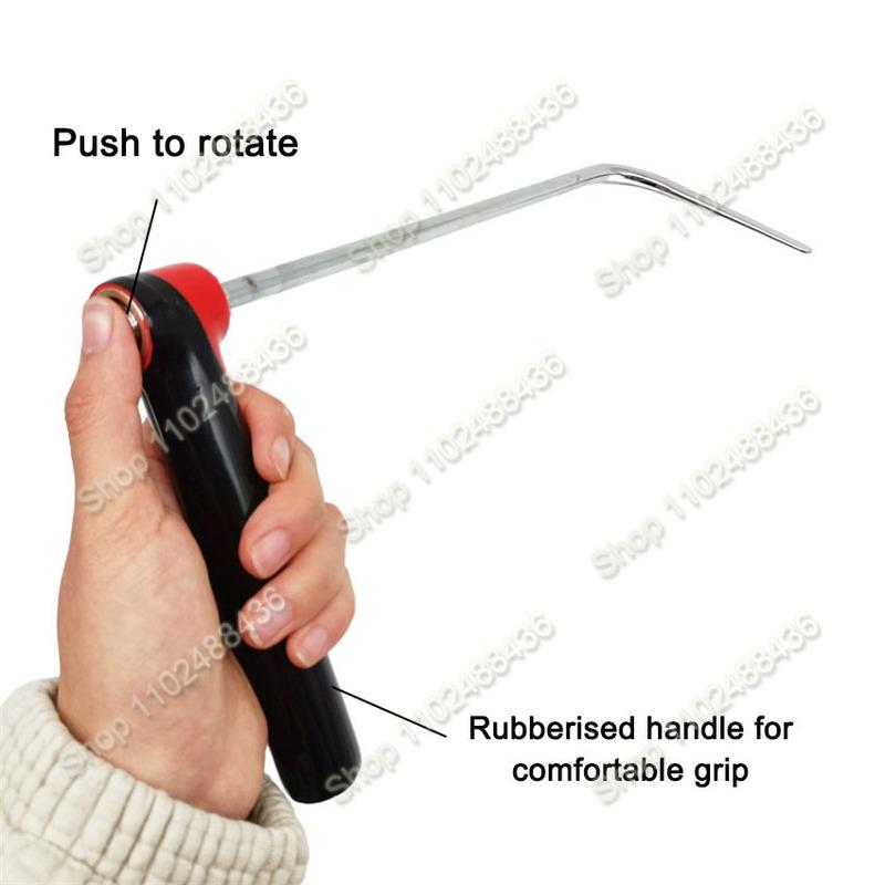 Automobile Dent Removal Rod Car Dent Repair Tool Rotatable Hook Used For Repairing Car Dents Rotatable Handle Hook Tool