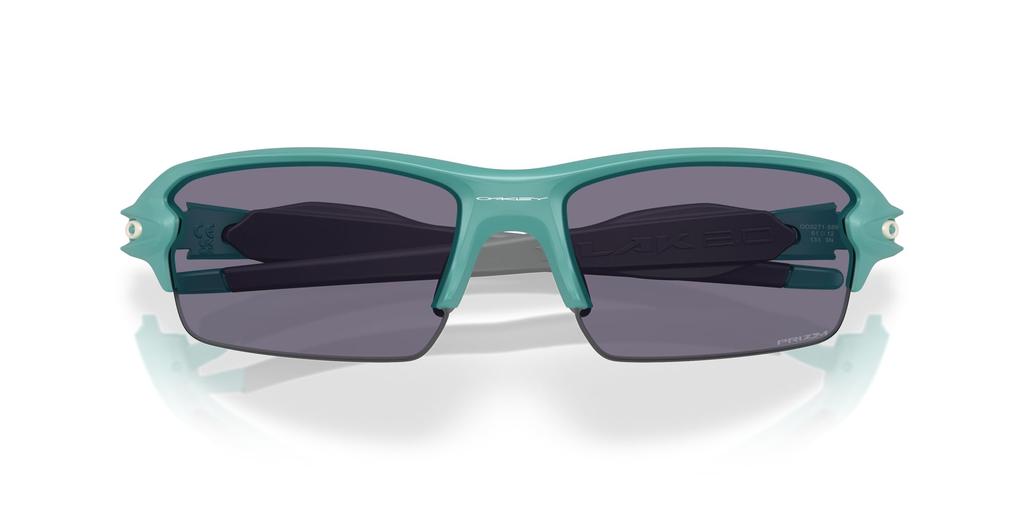 Oakley Sunglasses 0OO9271 FLAK 92715861 Matte Pacific Prizm Grey Polarized [Oakley] 2.0 (A)