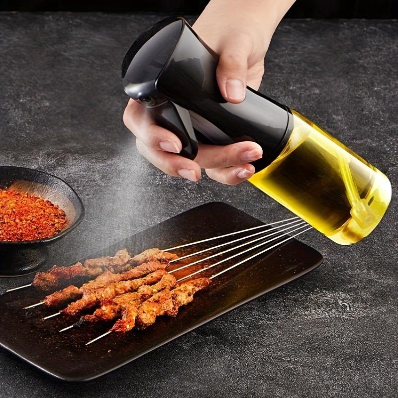 Oil Spray Bottle Kitchen BBQ Cooking Dispenser Camping Baking Empty Vinegar Soy Sauce Sprayer Seasoning Containers 200/300/500ml