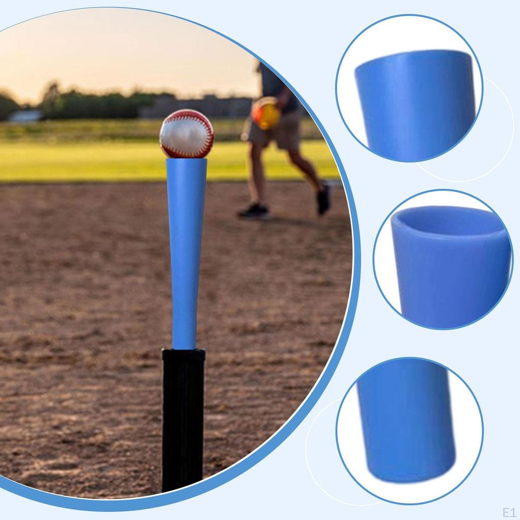 Batting Tee Topper Replacement Ball Rest Cup Basic Rubber for Hitting Balls Exercise