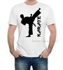Karate T-Shirt Print New Unisex Cotton Fruit of The Loom