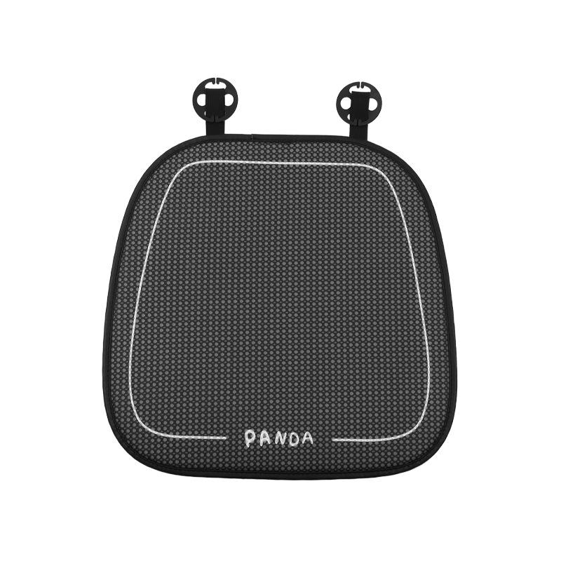 Car Ice Silk Cushion Cover Summer Cool Cute Panda All-season Anti-skid Breathable Seat Cushions Men Women Luxury Car Interior
